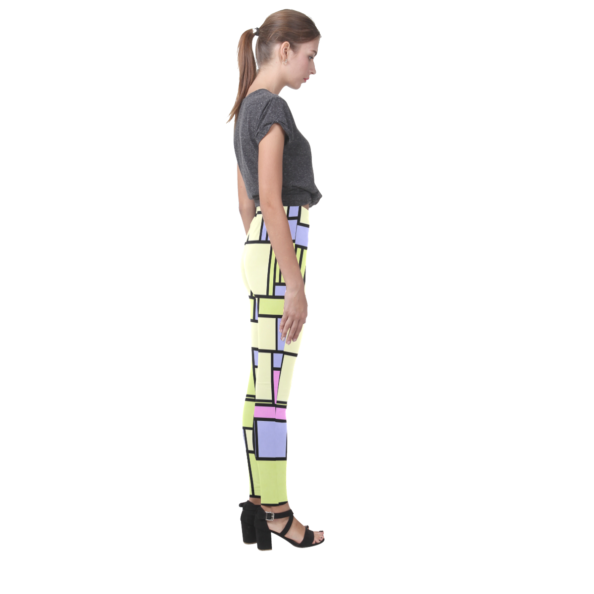 modern pattern 16C Cassandra Women's Leggings (Model L01)