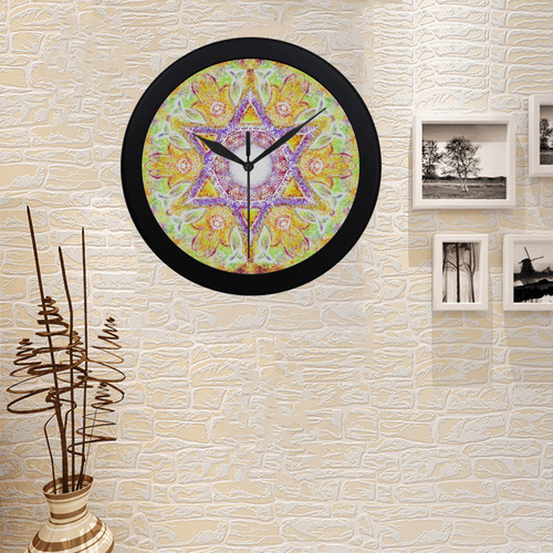 healing 9 Circular Plastic Wall clock