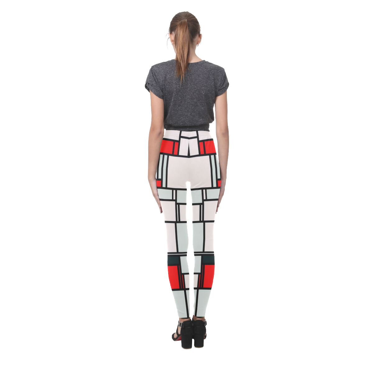 modern pattern 16B Cassandra Women's Leggings (Model L01)