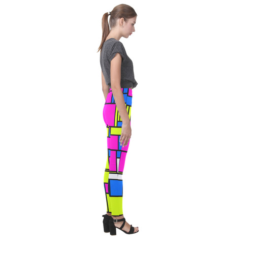 modern pattern 16A Cassandra Women's Leggings (Model L01)