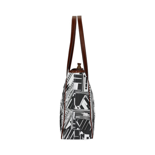 BW Glitch FG 01 Classic Tote Bag (Model 1644)