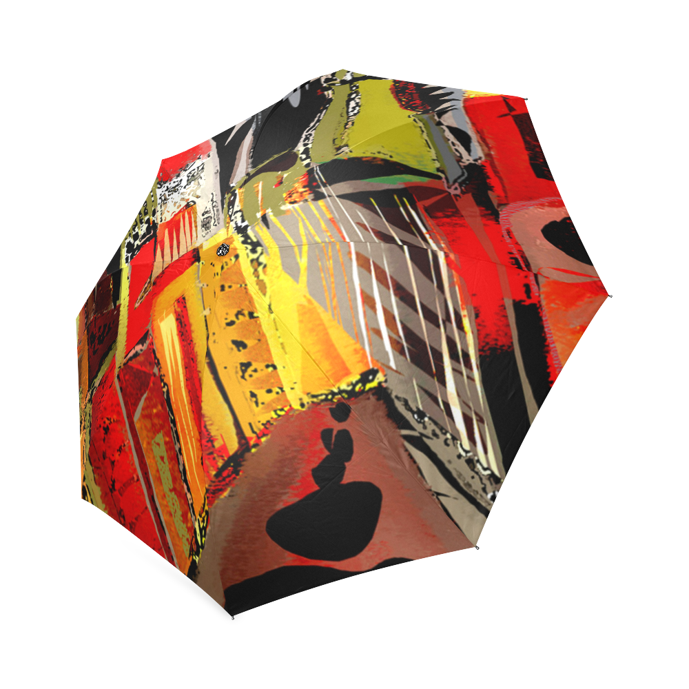 modern city2 Foldable Umbrella (Model U01)