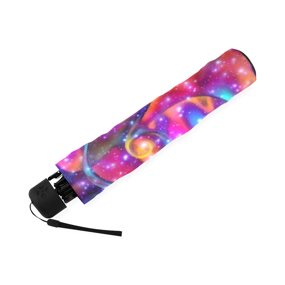 UNICORN OF THE UNIVERSE multicolored Foldable Umbrella (Model U01)