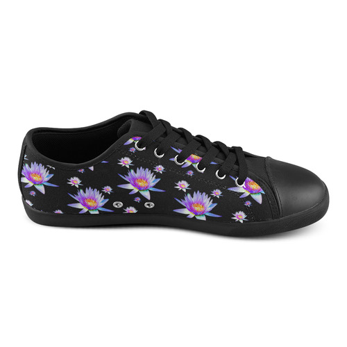 Water_Lily_20161001 Canvas Shoes for Women/Large Size (Model 016)