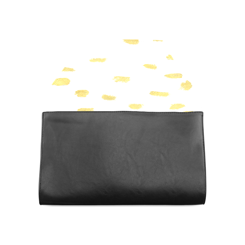 Gold luxury original designers bag. Gold and black edition 2016 Clutch Bag (Model 1630)