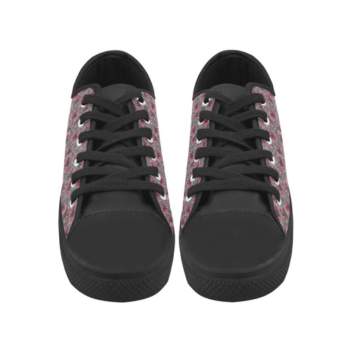 Flower_20161003 Aquila Microfiber Leather Women's Shoes (Model 031)