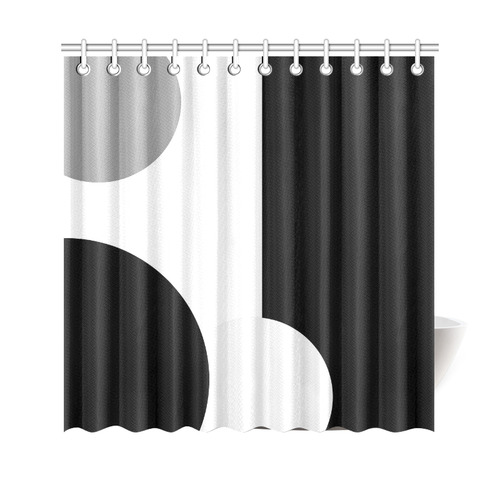 Out of Shape Shower Curtain 69"x70"