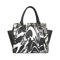 BW Glitch FG 03 Rivet Shoulder Handbag (Model 1645)