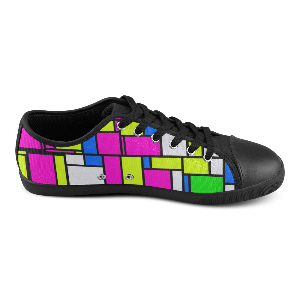 modern pattern 16A Canvas Shoes for Women/Large Size (Model 016)