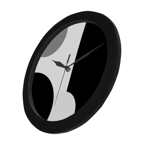 Out of Shape Circular Plastic Wall clock