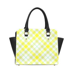cozy and pleasant Plaid 1F Classic Shoulder Handbag (Model 1653)