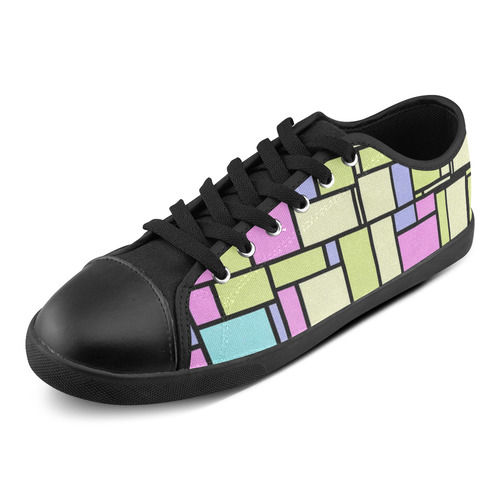 modern pattern 16C Canvas Shoes for Women/Large Size (Model 016)