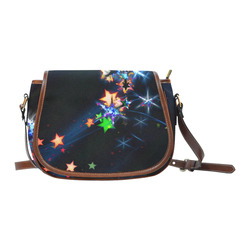 Stars20160701 Saddle Bag/Small (Model 1649) Full Customization