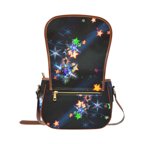 Stars20160701 Saddle Bag/Small (Model 1649) Full Customization