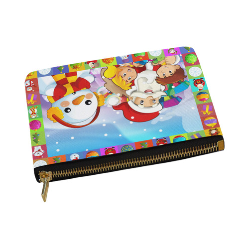 christmas s snowman Carry-All Pouch 12.5''x8.5''