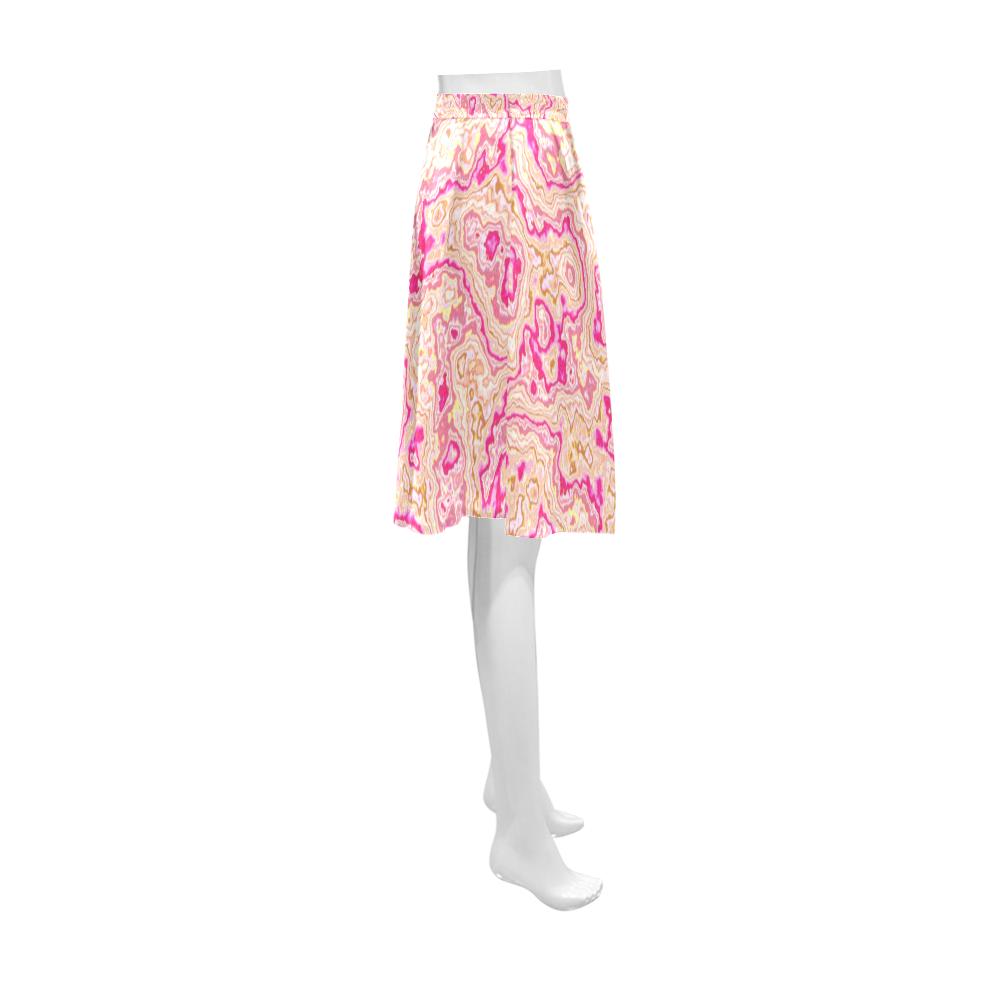 lovely marbled 1116A Athena Women's Short Skirt (Model D15)