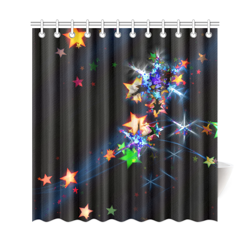 Stars20160701 Shower Curtain 69"x72"