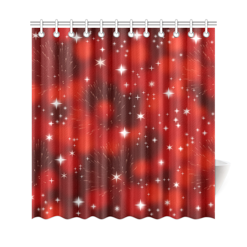 stars20160702 Shower Curtain 69"x72"