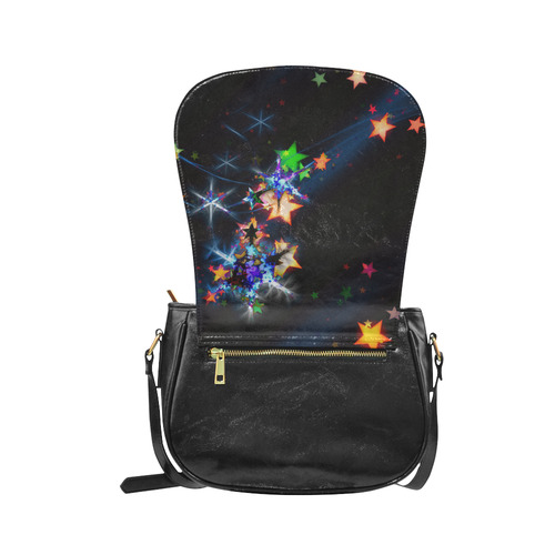 Stars20160701 Classic Saddle Bag/Large (Model 1648)