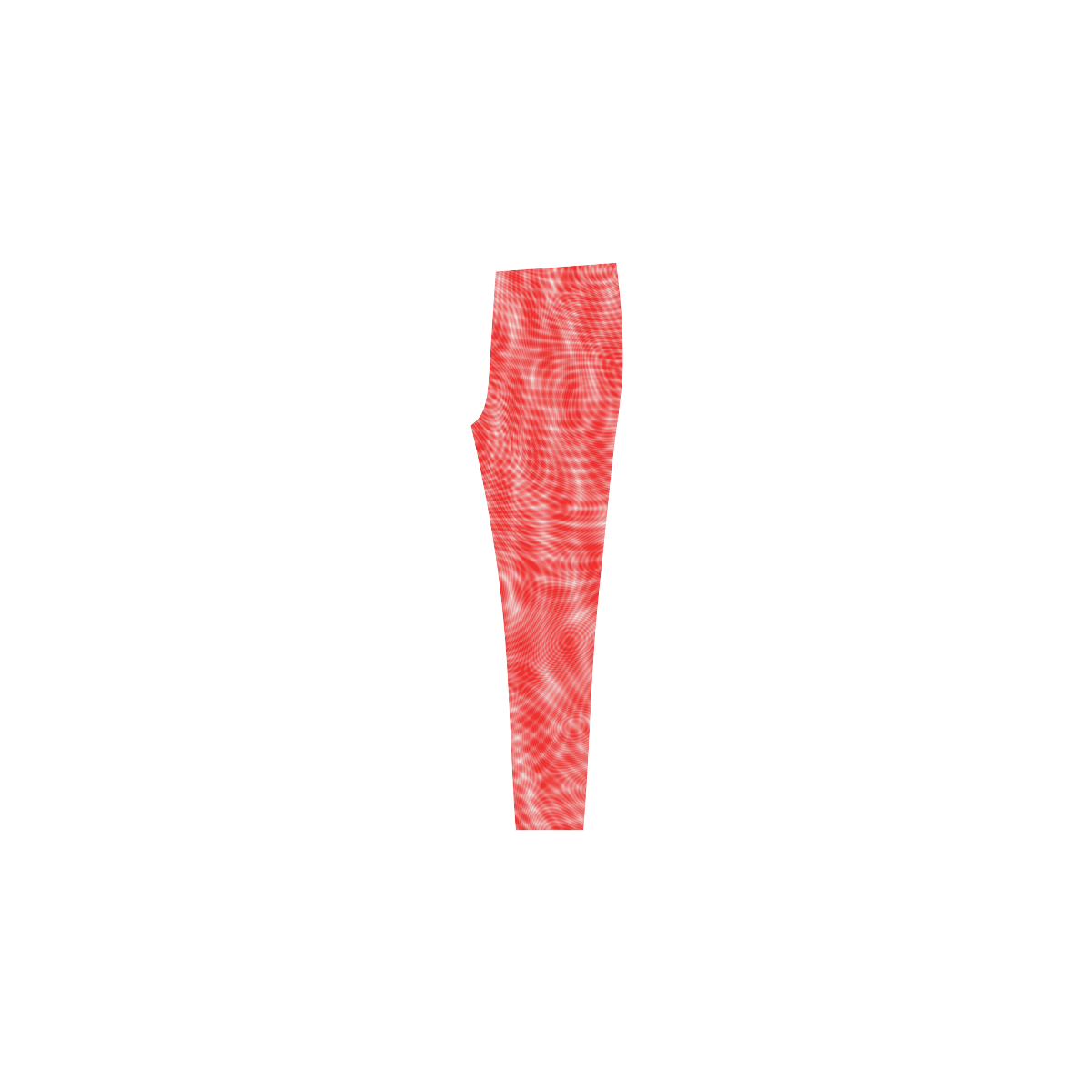 abstract moire red Cassandra Women's Leggings (Model L01)