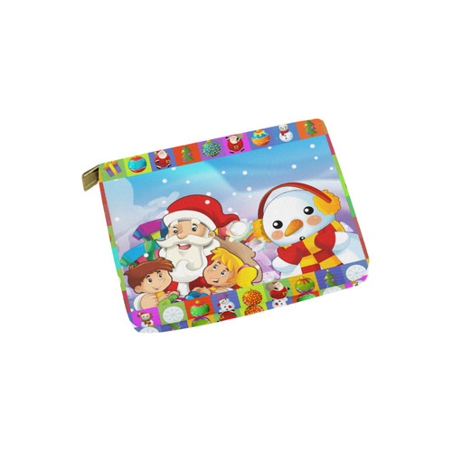 christmas s snowman Carry-All Pouch 6''x5''