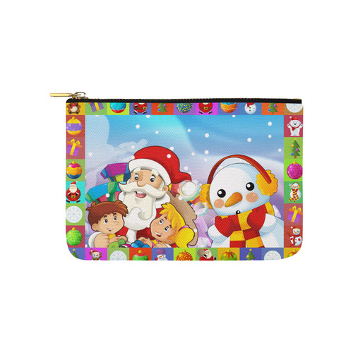 christmas s snowman Carry-All Pouch 9.5''x6''