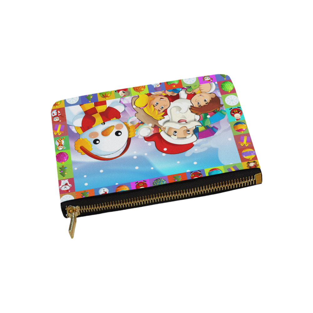 christmas s snowman Carry-All Pouch 9.5''x6''