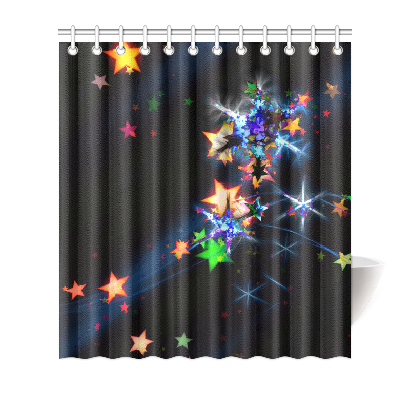 Stars20160701 Shower Curtain 66"x72"