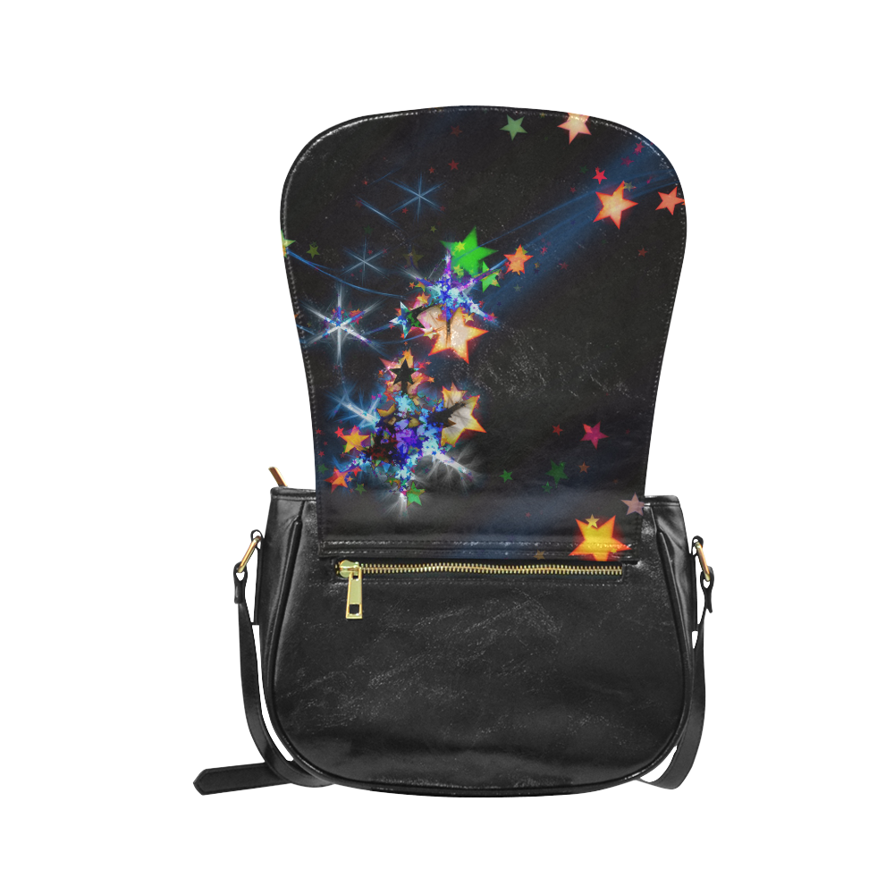 Stars20160701 Classic Saddle Bag/Small (Model 1648)