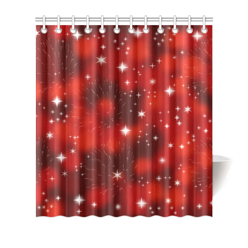 stars20160702 Shower Curtain 66"x72"
