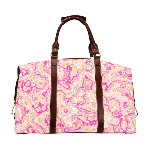 lovely marbled 1116A Classic Travel Bag (Model 1643) Remake