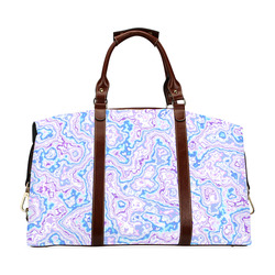 lovely marbled 1116C Classic Travel Bag (Model 1643) Remake