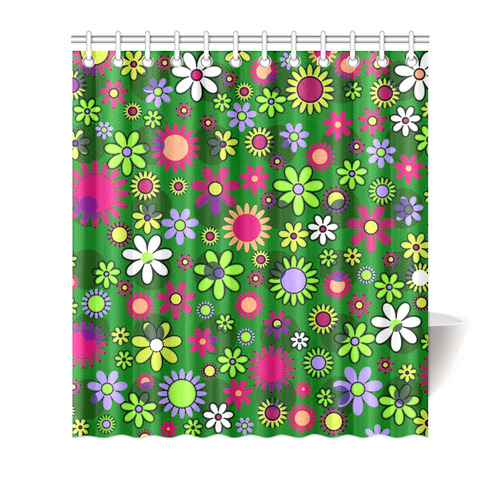 Flower_20161008 Shower Curtain 66"x72"