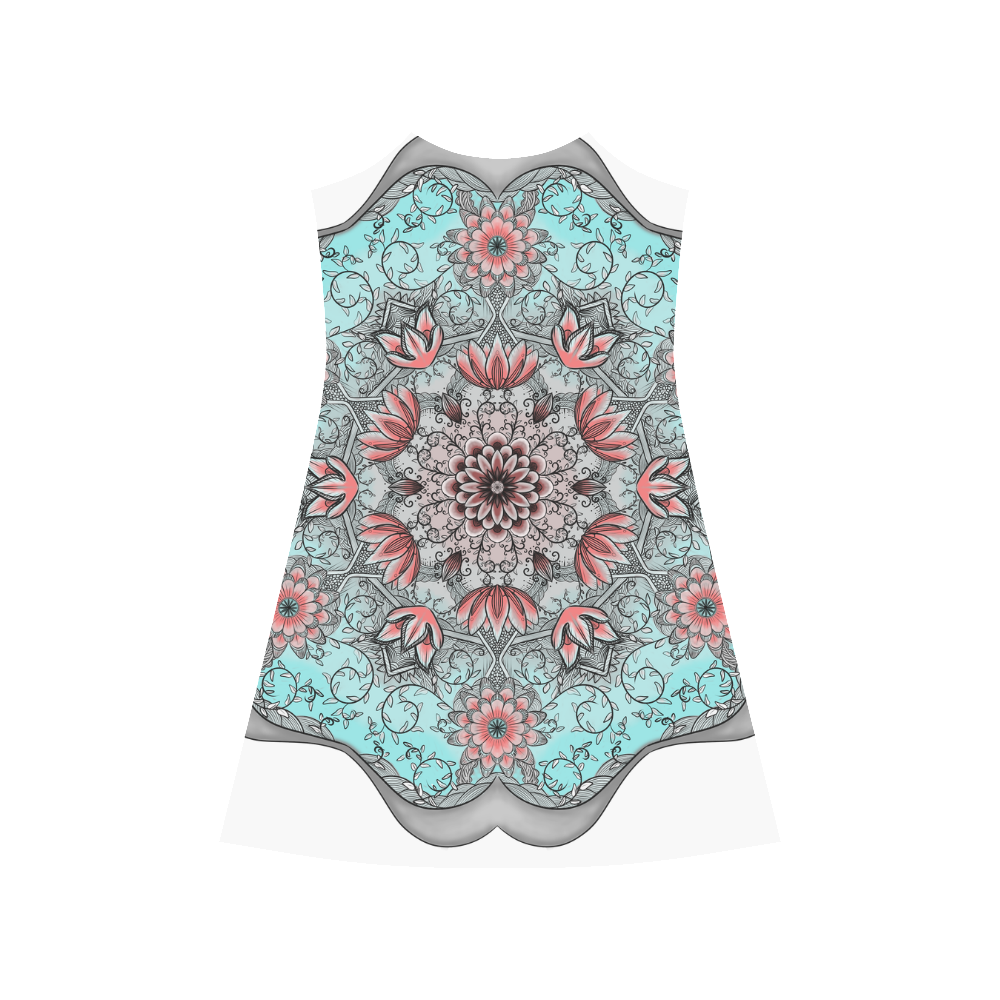 Serenity Garden v2.1 Cyan Alcestis Slip Dress (Model D05)