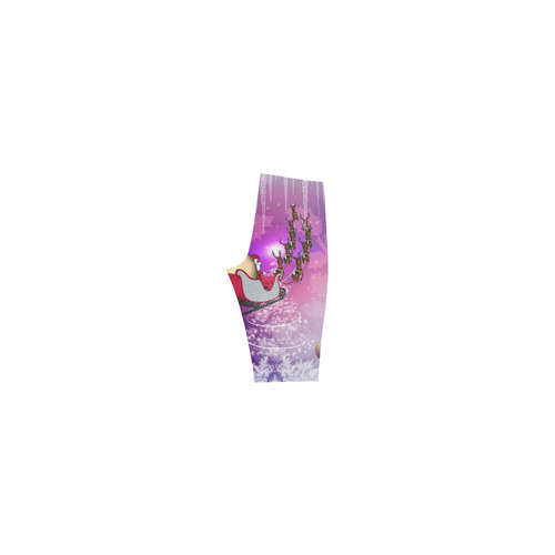 Santa Claus is coming Hestia Cropped Leggings (Model L03)