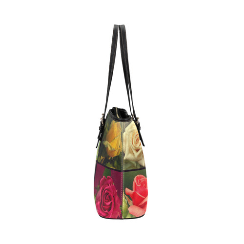 Rose20151010 Leather Tote Bag/Small (Model 1651)