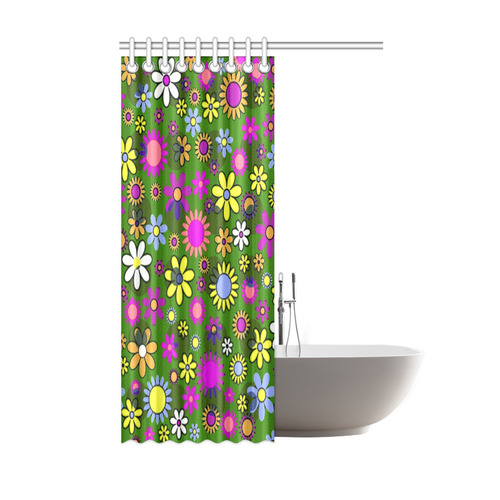 Flower_20161007 Shower Curtain 48"x72"