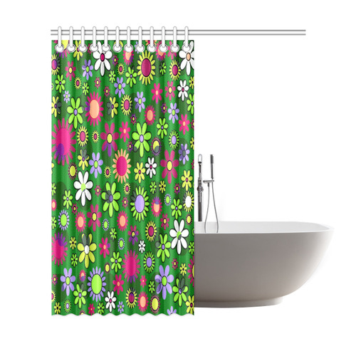 Flower_20161008 Shower Curtain 69"x72"