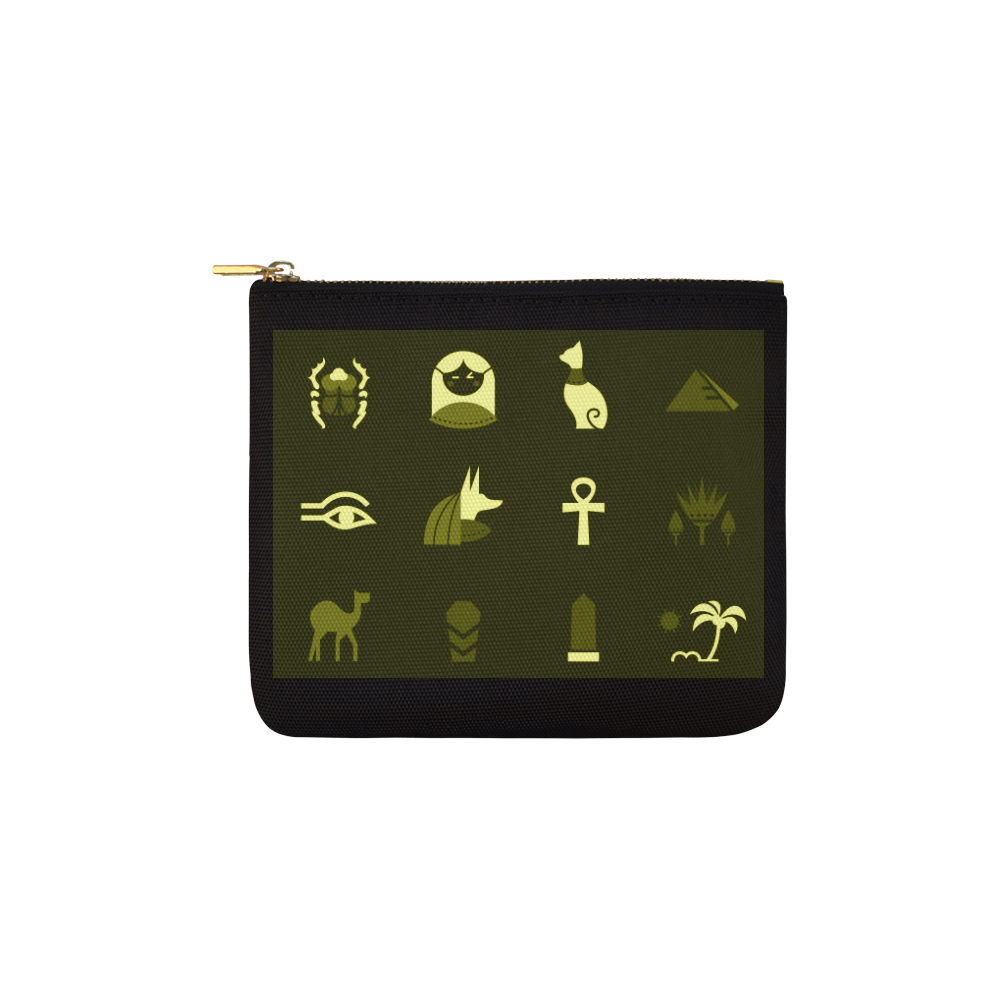 Egyptology designers bag. ICONS edition. New in shop! Vintage black Ladies bag Carry-All Pouch 6''x5''