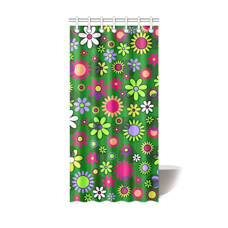 Flower_20161008 Shower Curtain 36"x72"