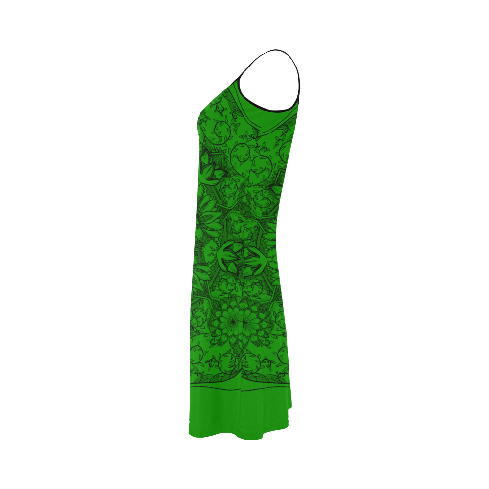 Serenity Garden v1 Lime Alcestis Slip Dress (Model D05)