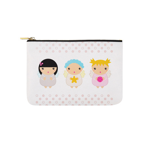Cute Manga angels. NEW Original fashion bag with Cute Art / Enjoy christmas in style! Carry-All Pouch 9.5''x6''
