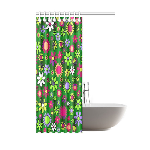 Flower_20161008 Shower Curtain 48"x72"