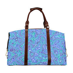 lovely marbled 1116F Classic Travel Bag (Model 1643) Remake