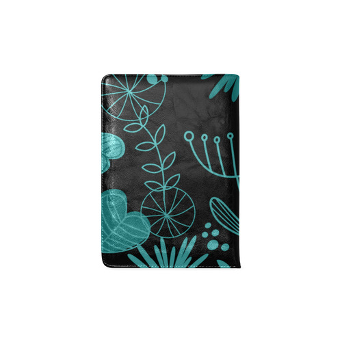 New in shop : Herbal notebook. Black and cyan herbs. New Luxury art in shop! Custom NoteBook A5