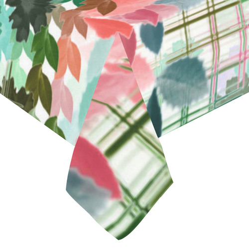 My Secret Garden #1 Day - Jera Nour Cotton Linen Tablecloth 60"x120"