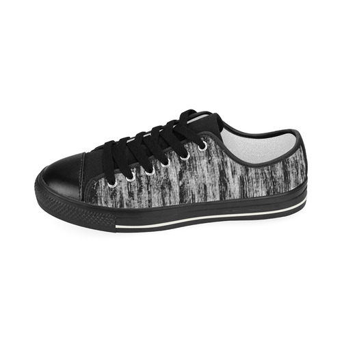 New in shop : Designers Shoe marcable and horror BLACK! For girls Women's Classic Canvas Shoes (Model 018)