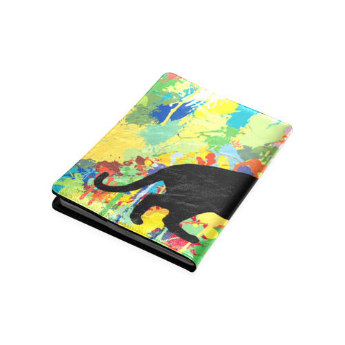 Lovely Cat Colorful Splash Complet Custom NoteBook B5