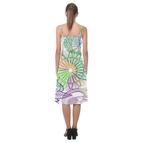 Zentangle Mix 1116C Alcestis Slip Dress (Model D05)