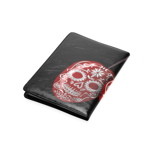 Cherry Sugar Skull Custom NoteBook A5
